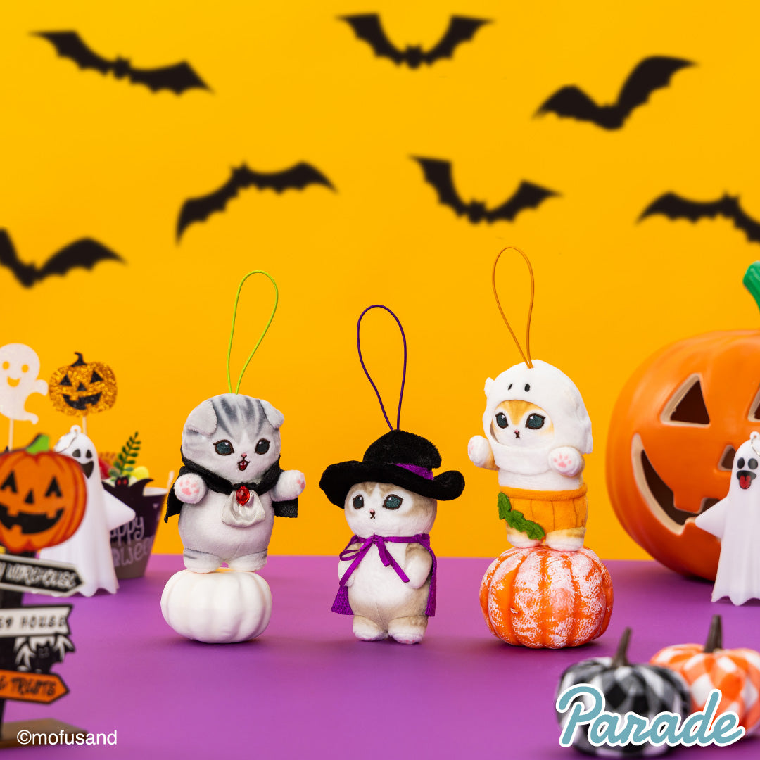 Mofusand Halloween Mascot Plush Cat Set of 3