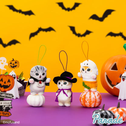 Mofusand Halloween Mascot Plush Cat Set of 3