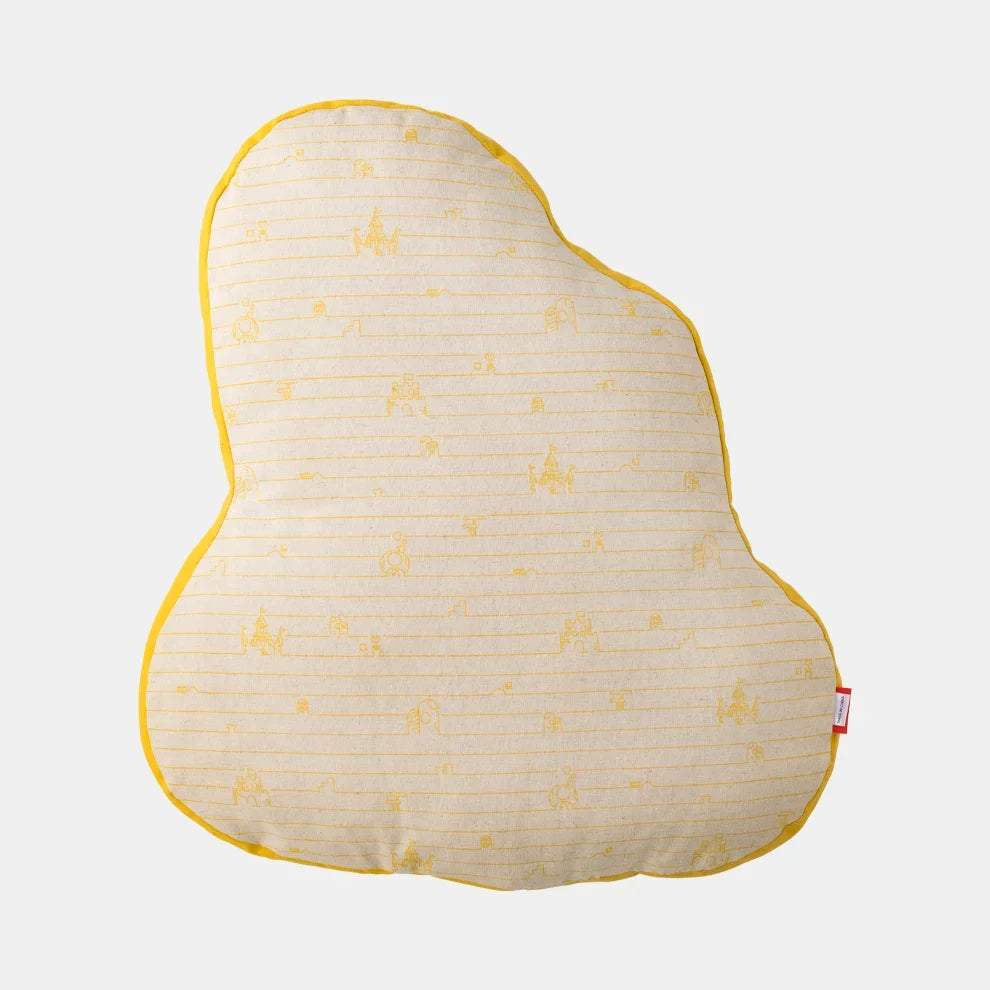 Super Mario Family Life Peach Die-Cut Cushion