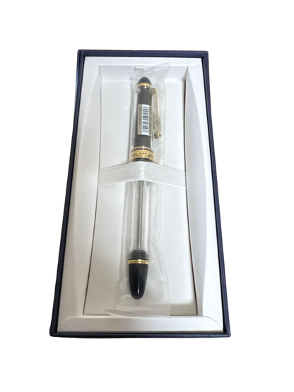 Pilot Custom 823 Fountain Pen 14K Gold #15 Nib Transparent F M B Signature FKK-3MRP-NC