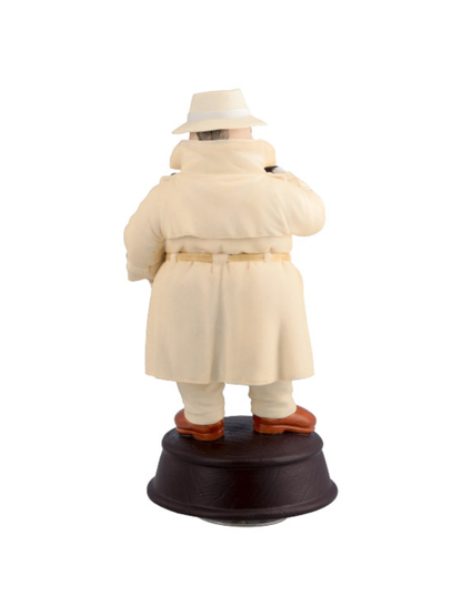 Porco Rosso Porcelain Music Box Porco in Trench Coat Figure