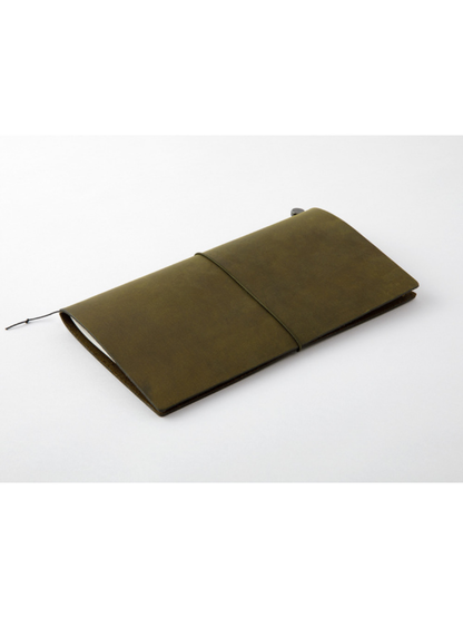 Traveler’s Notebook Regular Size Starter Kit Olive
