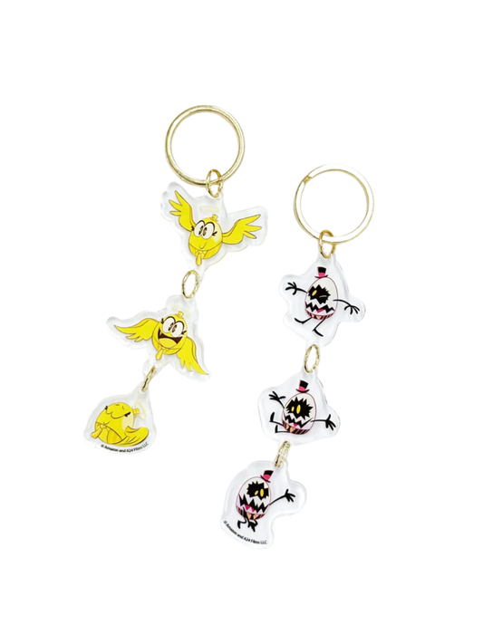 Hazbin Hotel 3-Piece Acrylic Keychain Set