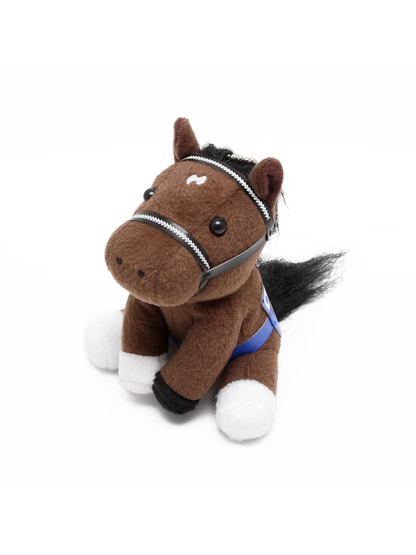 Idol Horse Deep Impact Plush Toy S Size with Ball Chain – 2006 Japan Cup Champion
