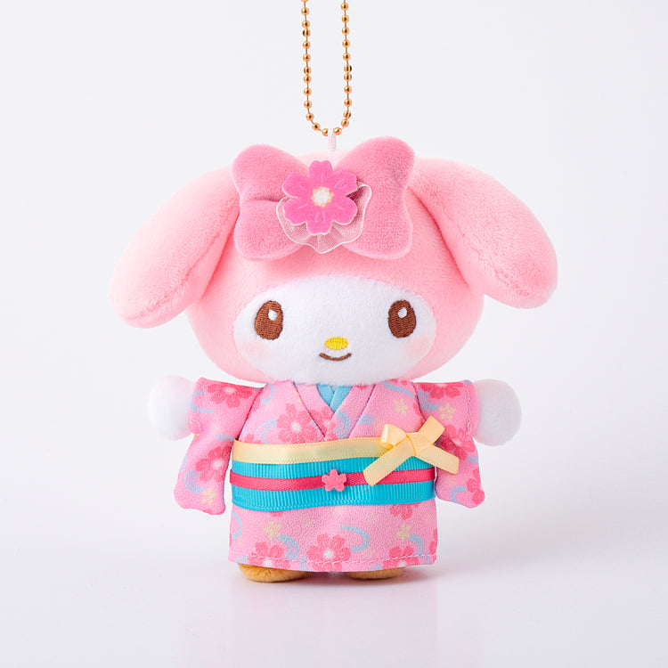 Sanrio My Melody Wagokoro Roman Munyugurumi Mascot Plush