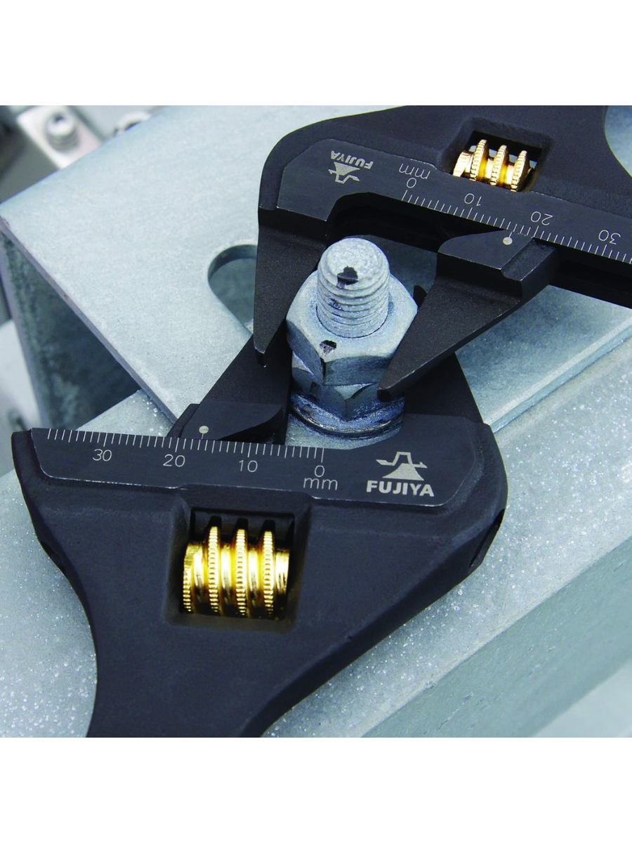 Fujiya FLT-34-BG Thin Jaw Adjustable Wrench