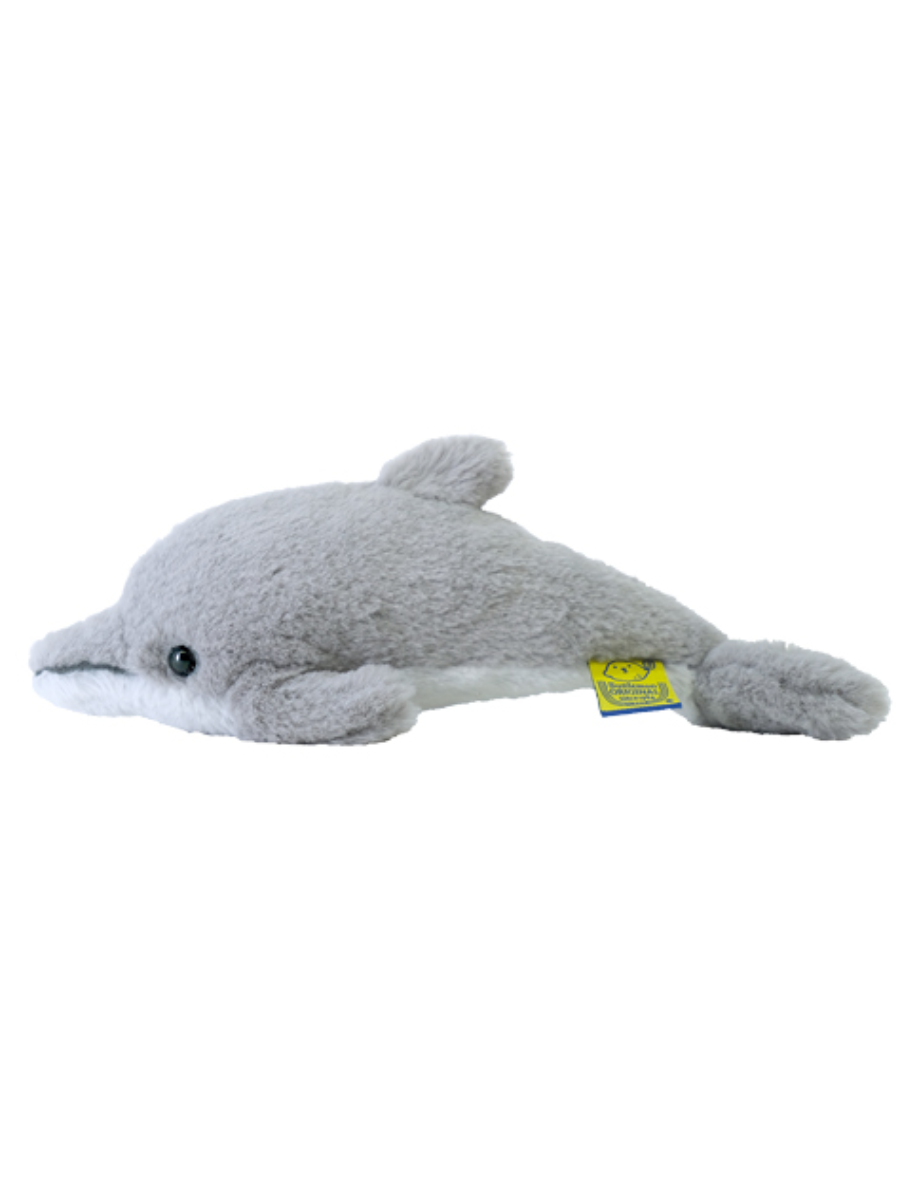 Sun Lemon Fluffies Dolphin Plush Toy S Size