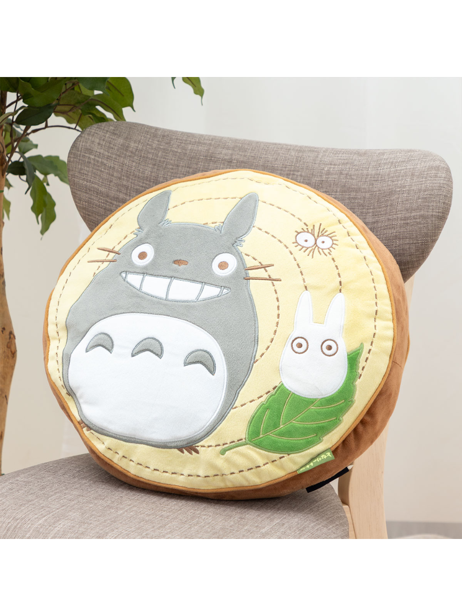 My Neighbor Totoro Log Cushion Round Plush