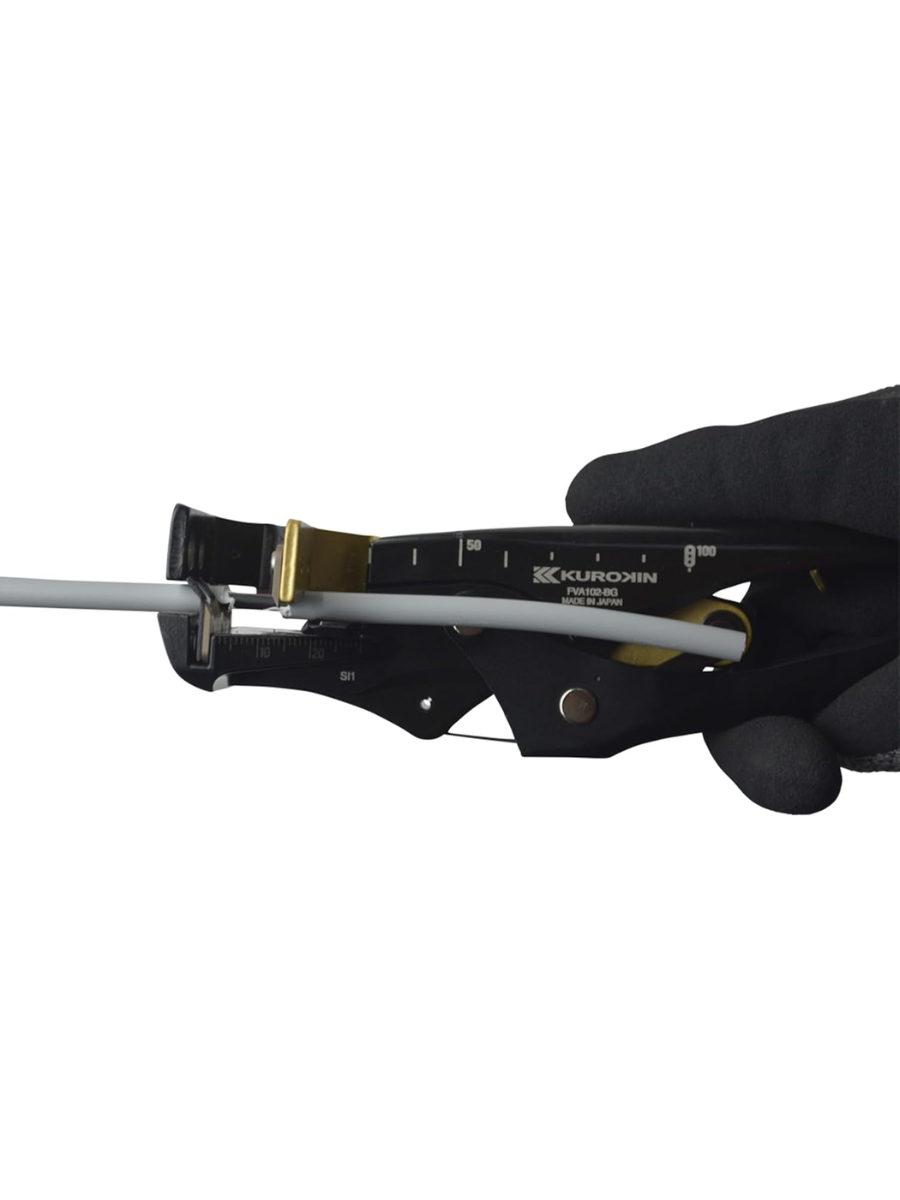 FUJIYA FVA102-BG VA Wire Stripper 185mm Black Gold
