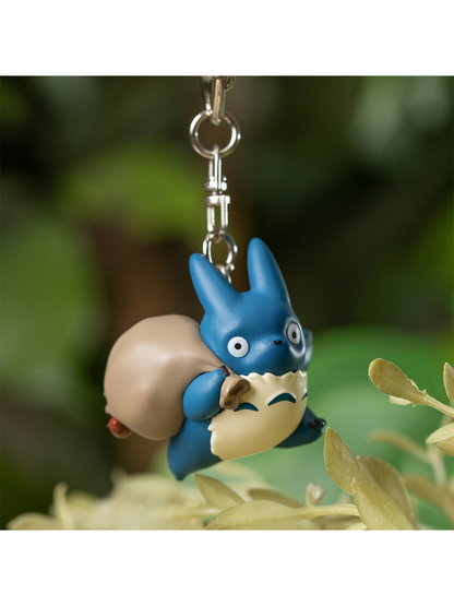 Totoro Style Keychain Medium Totoro and Small Totoro Character