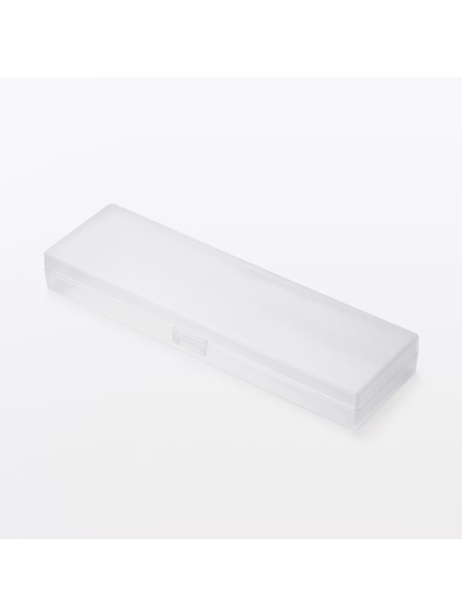 MUJI Horizontal Polypropylene Pencil Case