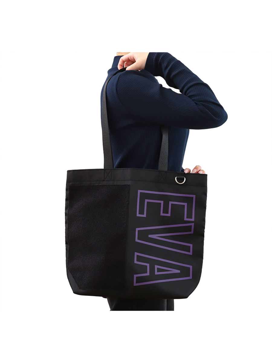 EVANGELION Custom Tote Bag with Hook & Loop Panel
