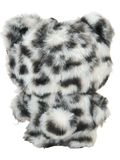 Hello Kitty Fine Face Mini Leopard Plush Mascot Keychain