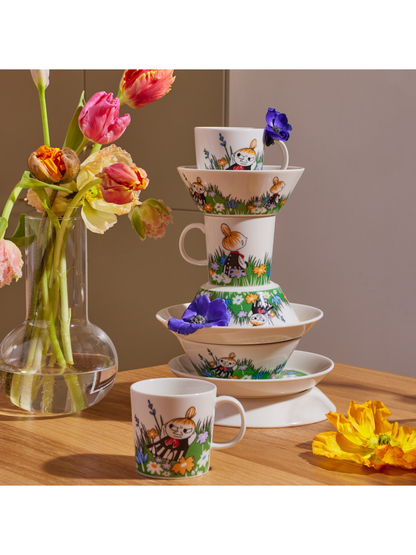 Moomin Classic Mug 0.3L Little My Meadow Ceramic Cup 280ml