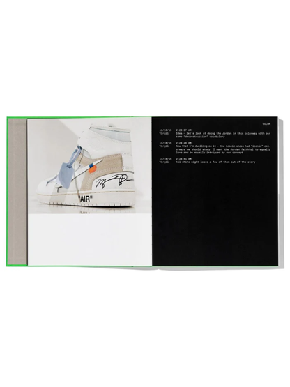 Virgil Abloh Nike ICONS Hardcover Book