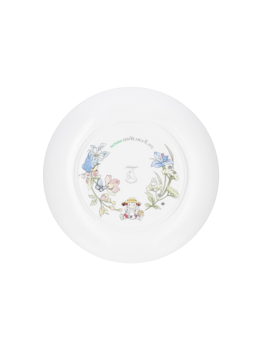 My Neighbor Totoro 2026 Yearly Plate Noritake with Display Stand