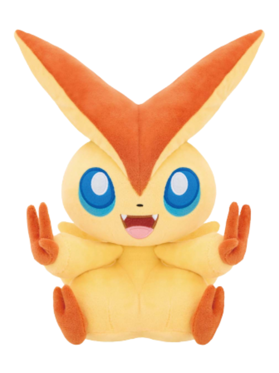 Pokemon Mofugutto Plush Toy Cyndaquil Victini