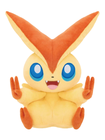 Pokemon Mofugutto Plush Toy Cyndaquil Victini