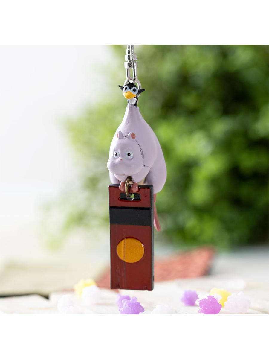 Spirited Away Boh Mouse & Fly Bird Keychain