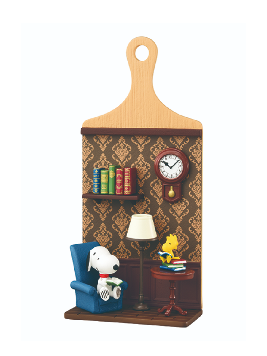 Snoopy Miniature Board Figure Set – Peanuts Collectible Display Boards, 6pcs Box