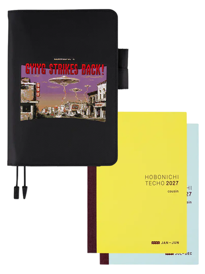 Hobonichi Techo 2027 Cousin A5 Cover – MOTHER2 “STRIKES BACK!”