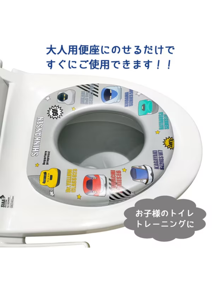Yonghe Soft Toddler Toilet Training Seat Train Pattern