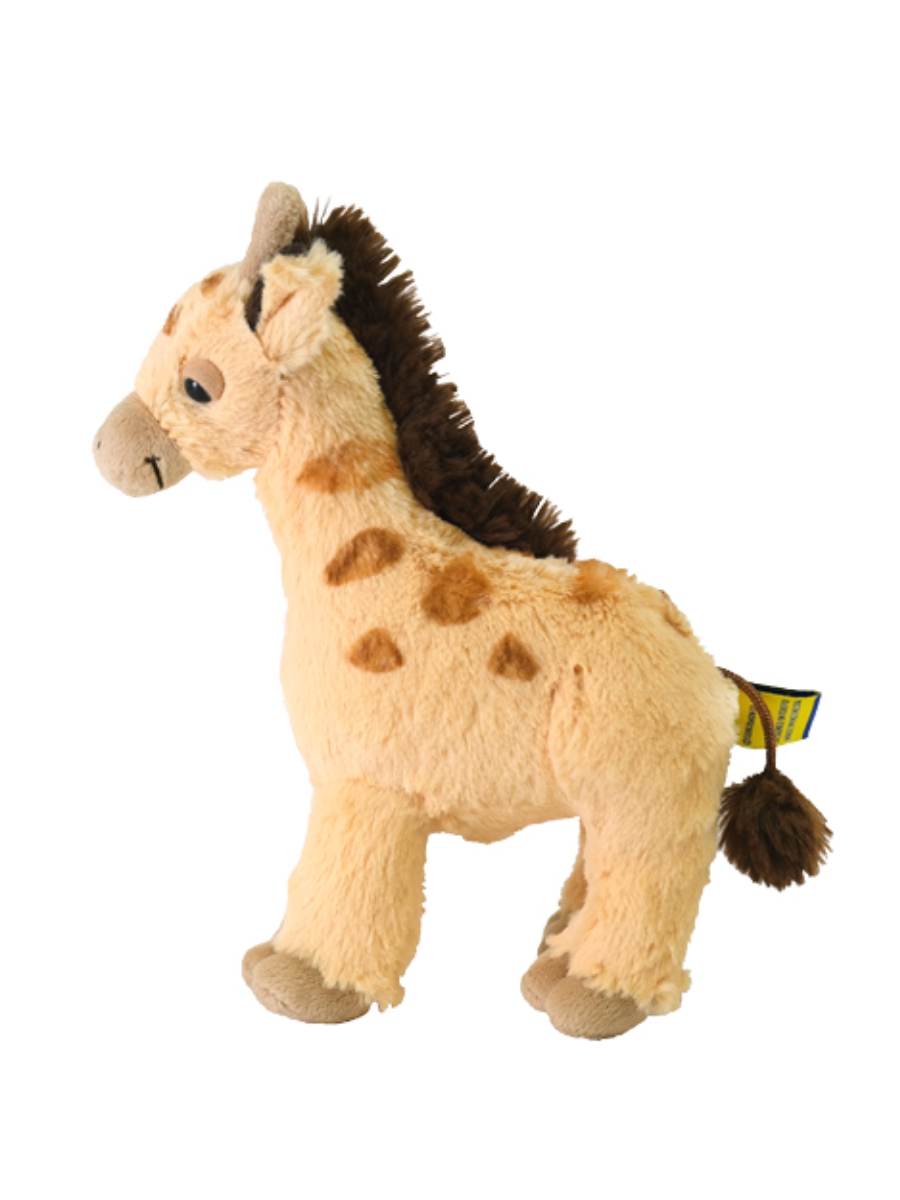 Sun Lemon Fluffies Giraffe Plush Toy S Size Standing Pose