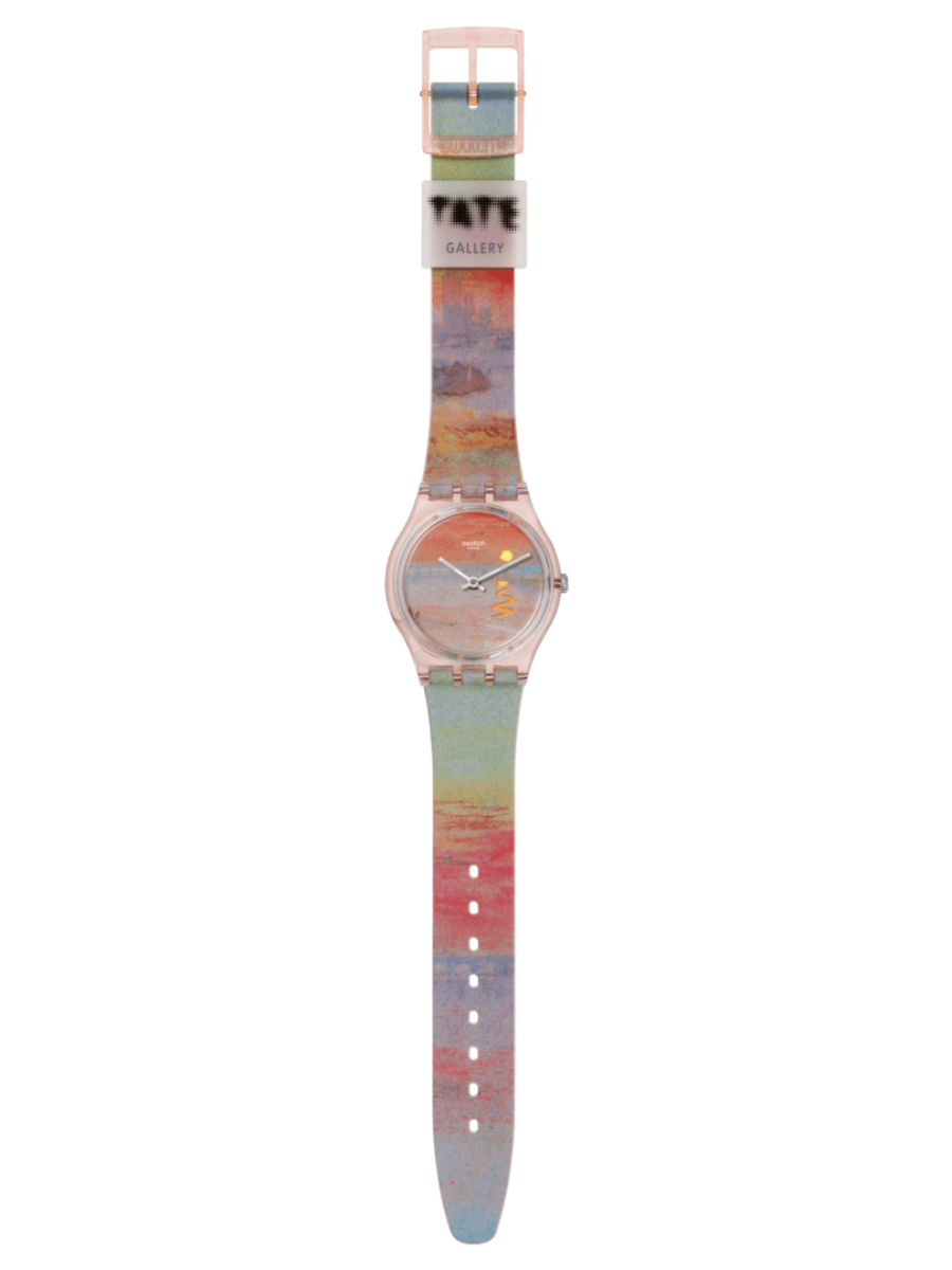 Swatch TURNER'S SCARLET SUNSET SO28Z700 x Tate Gallery Art Watch
