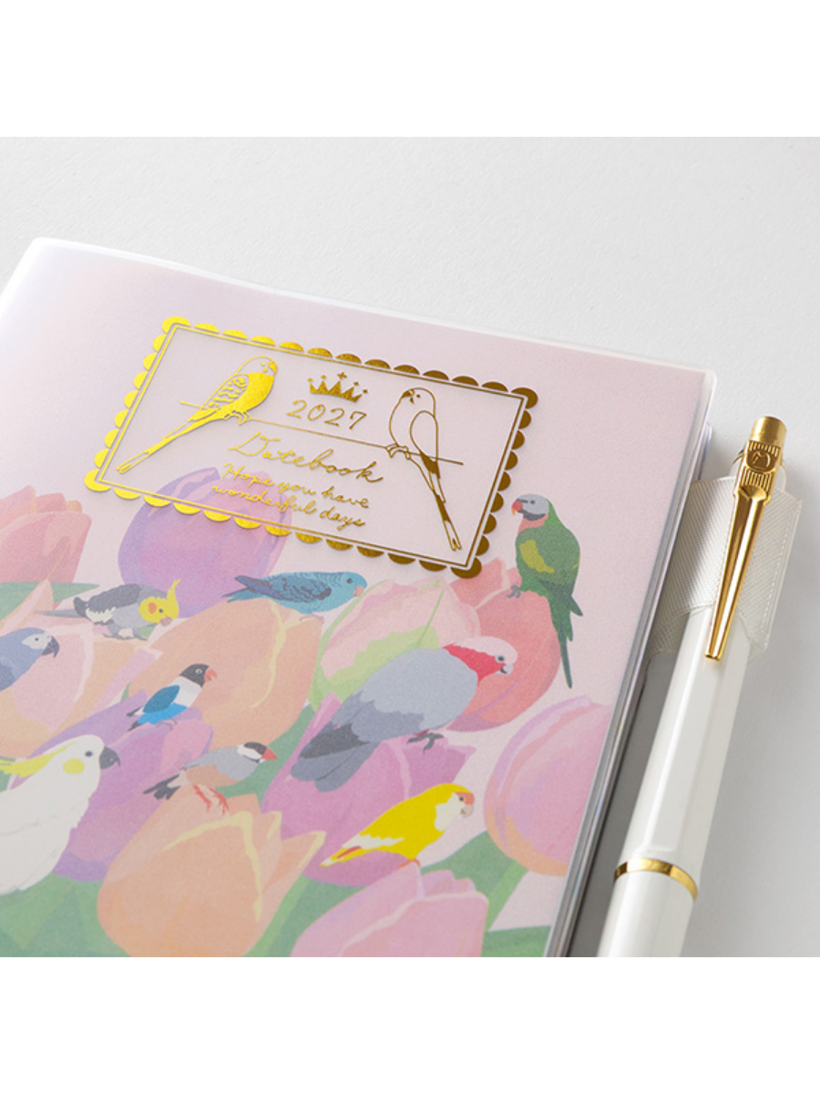 Midori 2027 A6 Bird Diary Japanese Planner 22445006