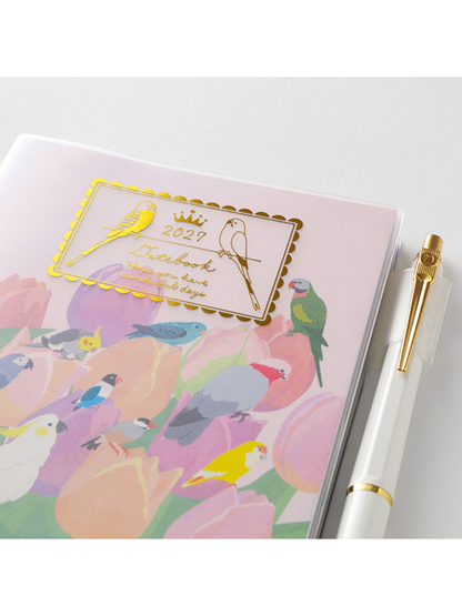 Midori 2027 A6 Bird Diary Japanese Planner 22445006