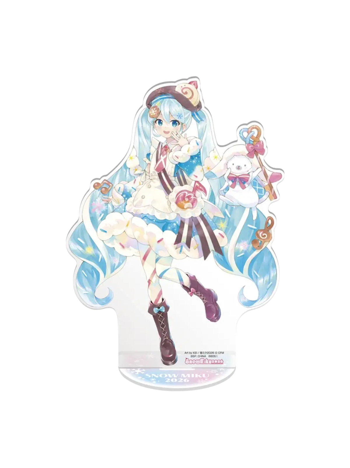 Ichiban Kuji Snow Miku 2026 Big Acrylic Stand B Prize