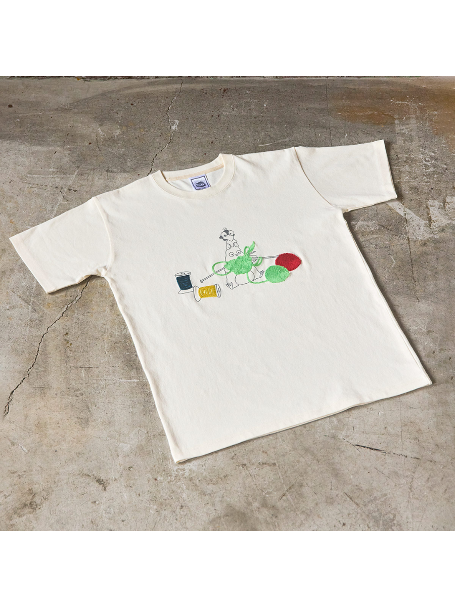 Spirited Away Zeniba's House Yarn Play Embroidered T-Shirt