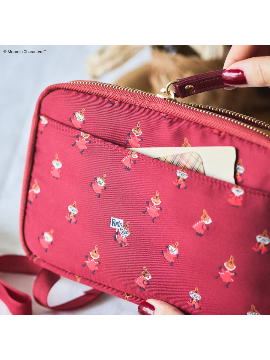 Hobonichi Moomin Little My Everywhere! Drawer Pouch "Big Sister" Style