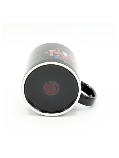 Sodashi Commemorative Ceramic Mug A – Black | Retirement Edition