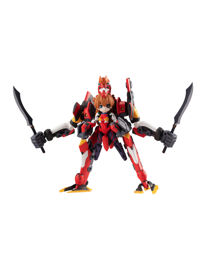 Desktop Army Evangelion Asuka Langley EVA Unit 02 Figure