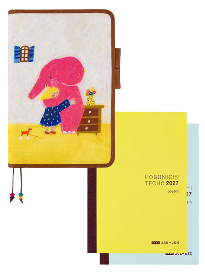 Hobonichi Techo 2027 Cousin A5 Cover – Keiko Shibata “Reunion”