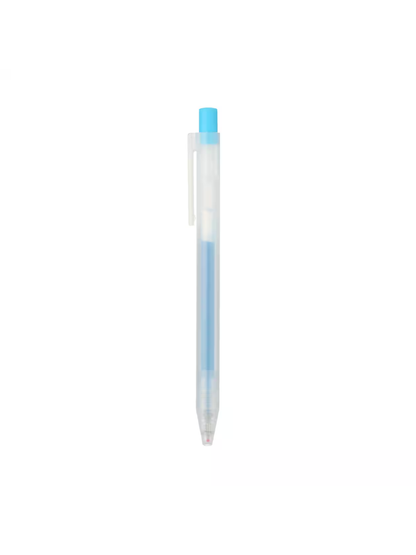 MUJI Knock Type Gel Ink Ballpoint Pen