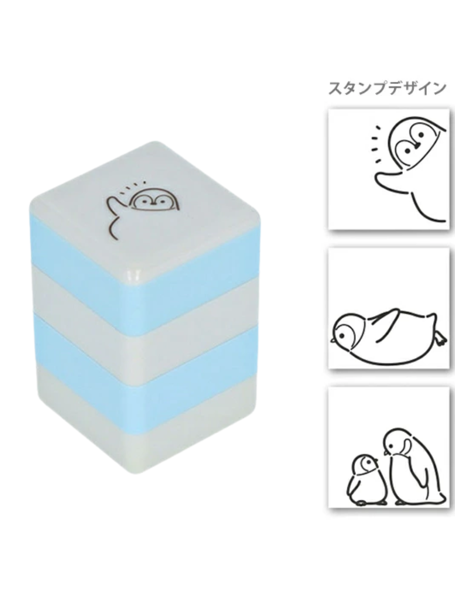 Animal Pop-Up Guide Stamp Set Vol.2 – Self-Inking Oil-Based Stamp (6 Designs)