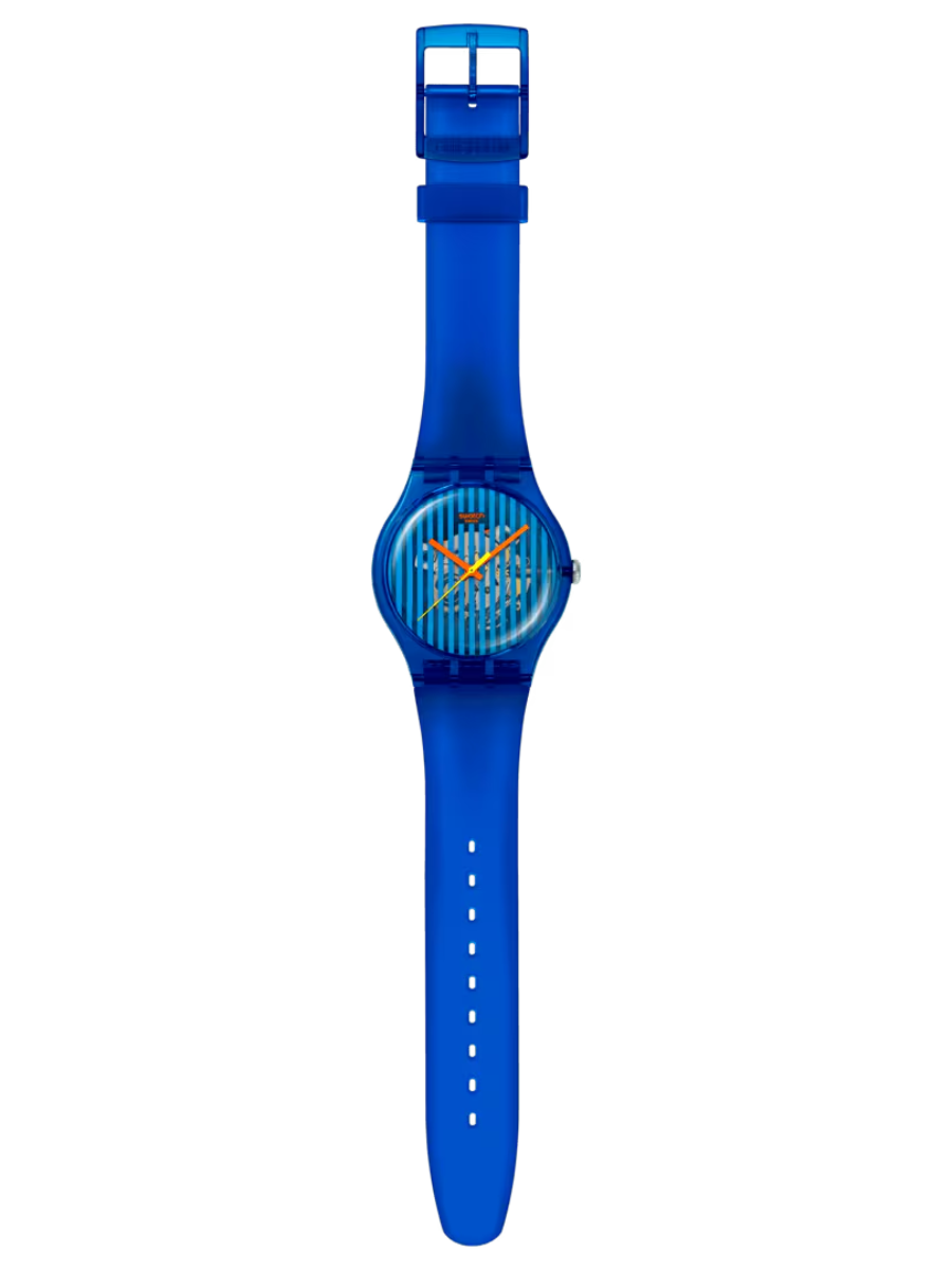 Swatch BRILLIANTLY BLUE SO29S102 Blue Watch