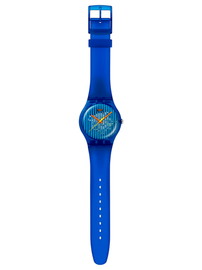 Swatch BRILLIANTLY BLUE SO29S102 Blue Watch