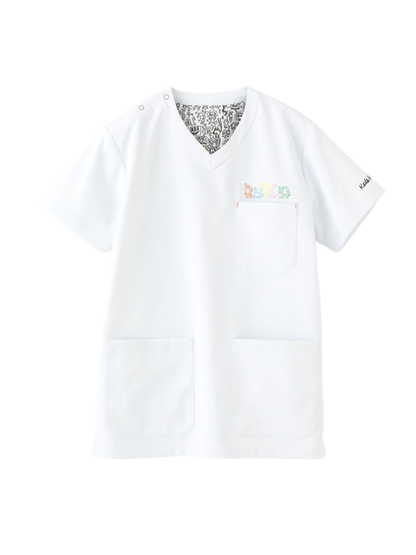 Scrub Canvas Club Keith Haring Unisex Scrub Top