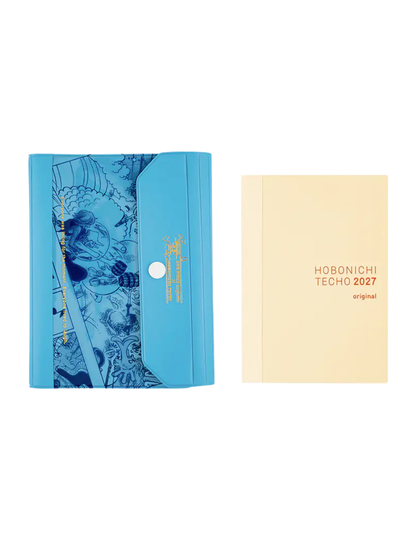 Hobonichi Techo 2027 ONE PIECE Magazine Banquet BLUE Original Size (A6) Planner