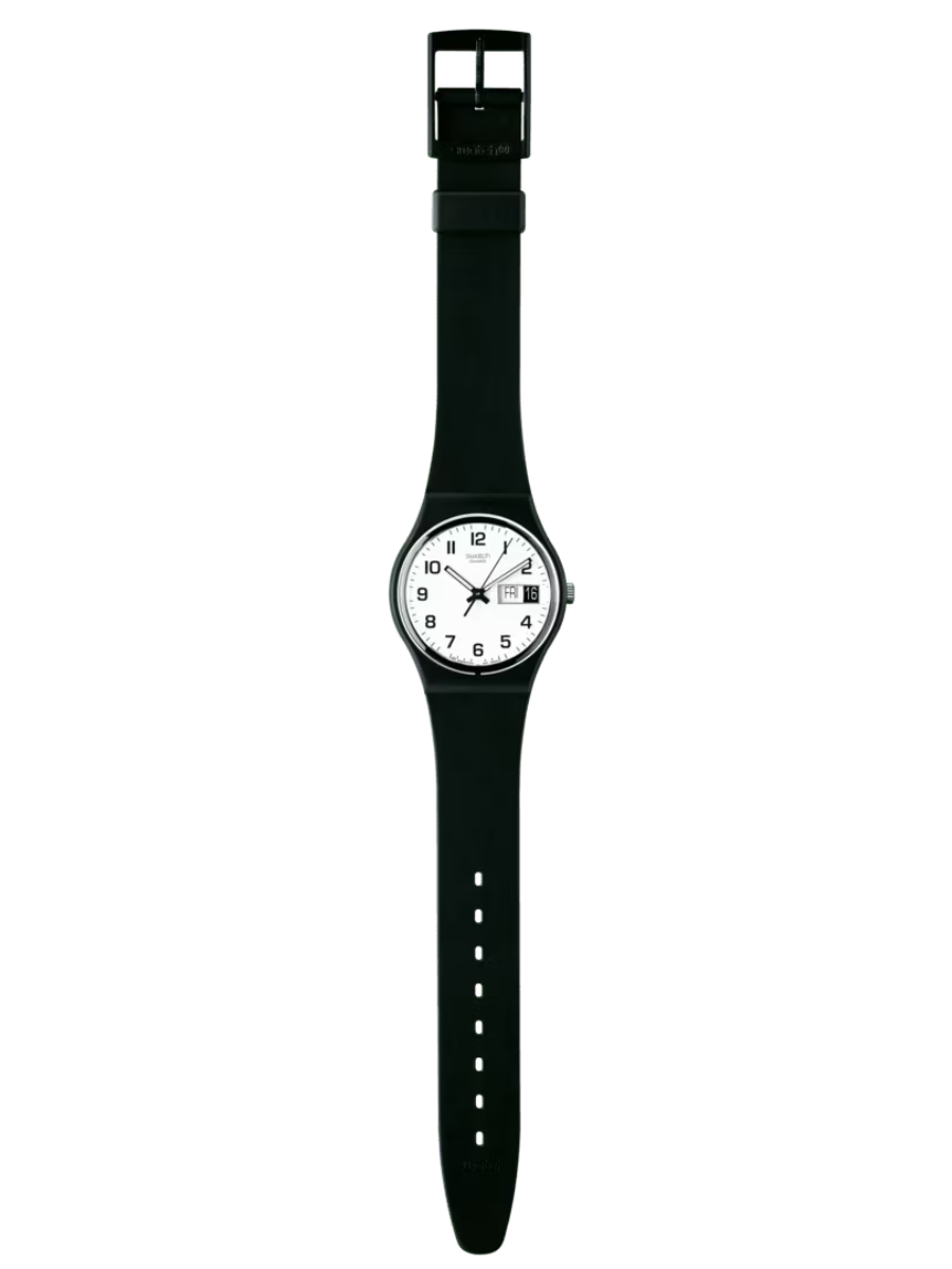 Swatch ONCE AGAIN GB743-S26 Classic Black Watch