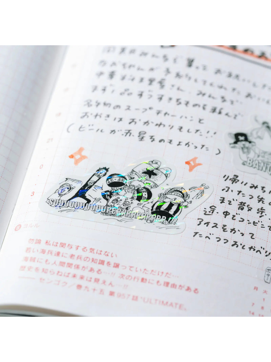 Hobonichi ONE PIECE DAILY & SUPER!!! Sticker Set preorder