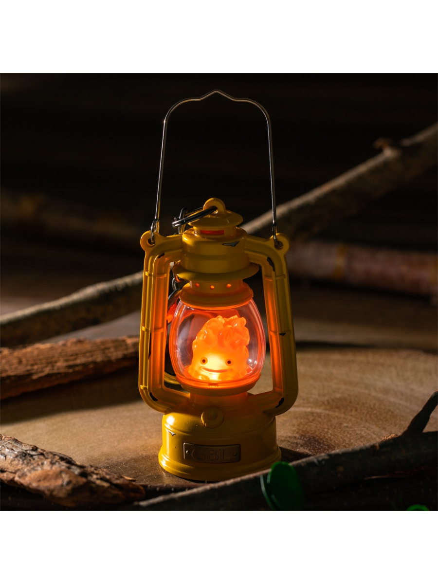 Howl’s Moving Castle Calcifer Lantern Keychain