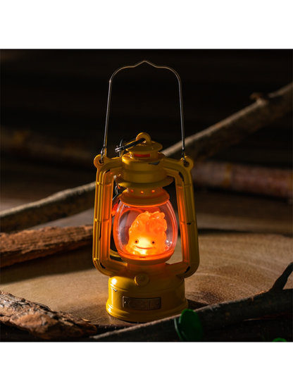 Howl’s Moving Castle Calcifer Lantern Keychain