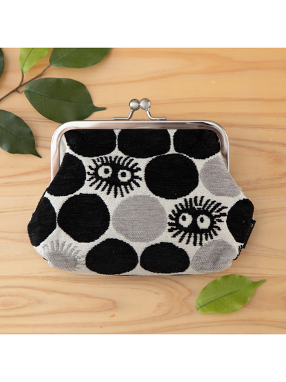 My Neighbor Totoro Kurosuke Dot Frame Purse