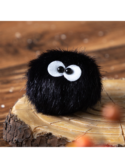 Soot Sprite Plush Brooch Pin