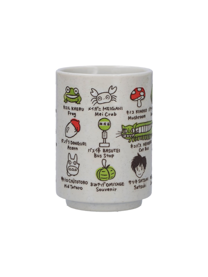 My Neighbor Totoro Yunomi Tea Cup “Narabe” Large Japanese Ceramic Cup