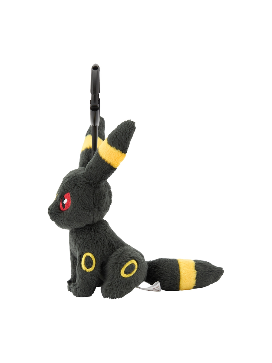 Pokemon Umbreon Mascot Plush with Poke Ball Carabiner Bag Charm